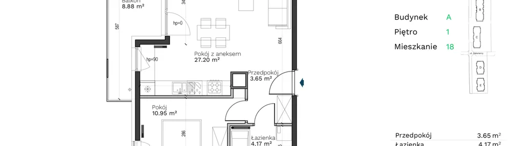 Mieszkanie w inwestycji: Destino