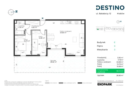 Mieszkanie w inwestycji: Destino