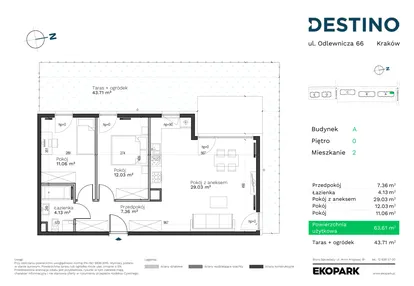 Mieszkanie w inwestycji: Destino
