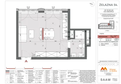 Mieszkanie w inwestycji: Żelazna 54