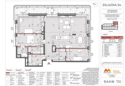 Mieszkanie w inwestycji: Żelazna 54