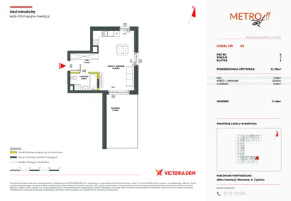 Mieszkanie w inwestycji: Metro Art 11