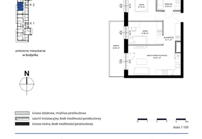 Mieszkanie w inwestycji: Kwarcowe Wzgórze - bud. 2