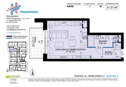 Mieszkanie w inwestycji: Osiedle Hawelańska etap III - bud. A