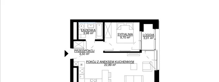 Mieszkanie w inwestycji: KrakoVska etap 2