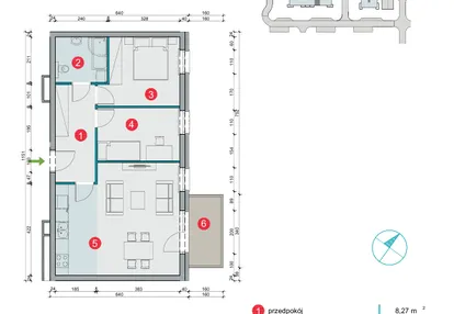 Mieszkanie w inwestycji: Osiedle Uniwersyteckie etap III