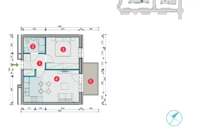Mieszkanie w inwestycji: Osiedle Uniwersyteckie etap III