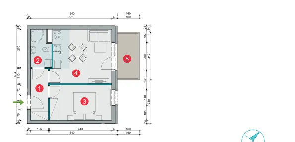 Mieszkanie w inwestycji: Osiedle Uniwersyteckie etap III