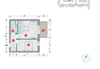 Mieszkanie w inwestycji: Osiedle Uniwersyteckie etap III