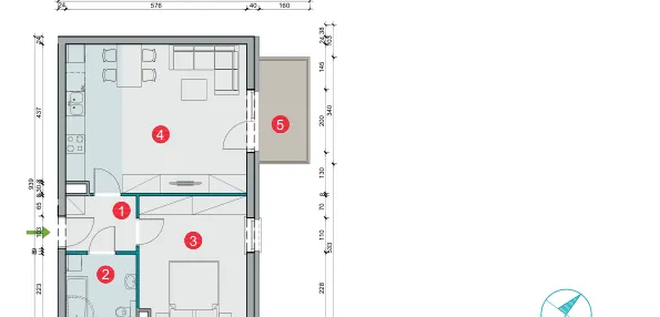 Mieszkanie w inwestycji: Osiedle Uniwersyteckie etap III