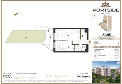 Mieszkanie w inwestycji: Portside Bałtycka