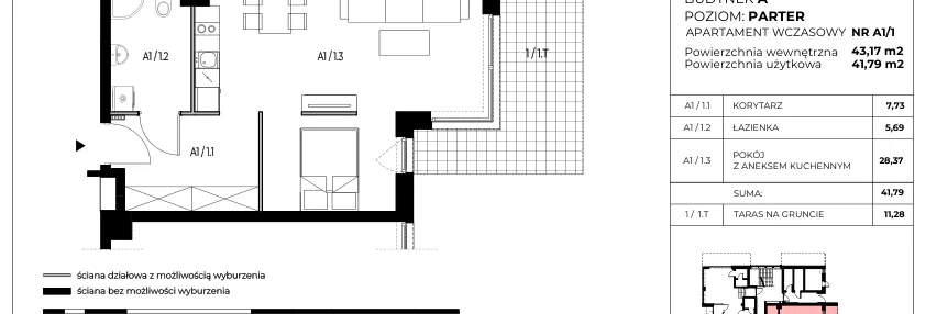 Mieszkanie w inwestycji: Apartamenty Klimatyczna