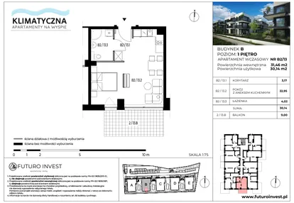 Mieszkanie w inwestycji: Apartamenty Klimatyczna