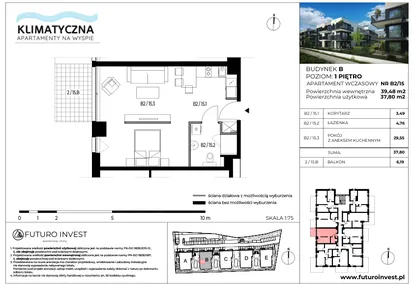 Mieszkanie w inwestycji: Apartamenty Klimatyczna