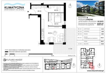 Mieszkanie w inwestycji: Apartamenty Klimatyczna