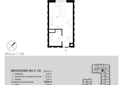 Mieszkanie w inwestycji: Modern Helenów