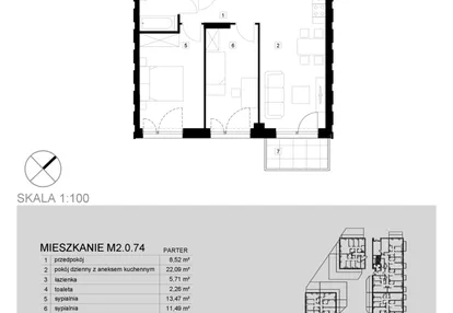 Mieszkanie w inwestycji: Modern Helenów