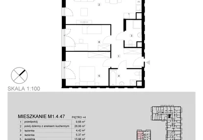 Mieszkanie w inwestycji: Modern Helenów