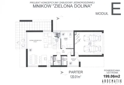Dom w inwestycji: Mników Zielona Dolina
