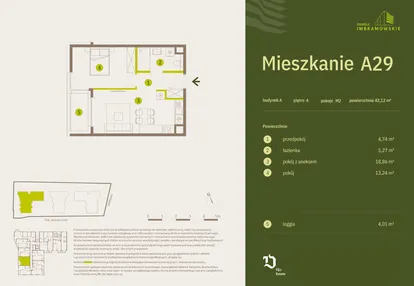 Mieszkanie w inwestycji: Osiedle Imbramowskie