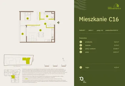 Mieszkanie w inwestycji: Osiedle Imbramowskie