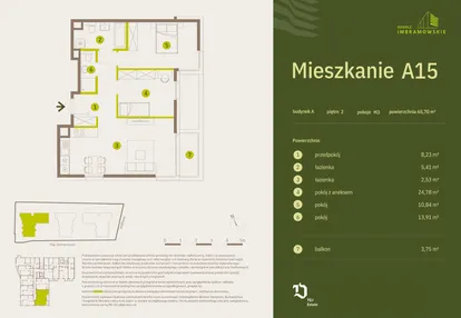 Mieszkanie w inwestycji: Osiedle Imbramowskie