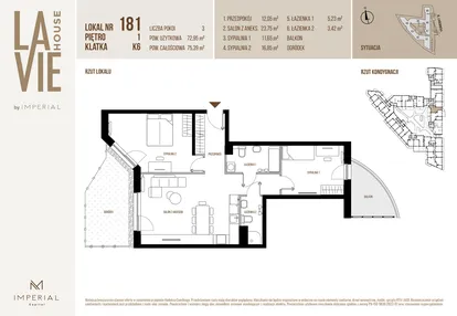 Mieszkanie w inwestycji: La Vie House