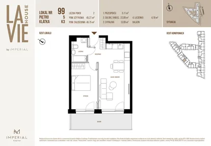 Mieszkanie w inwestycji: La Vie House