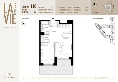 Mieszkanie w inwestycji: La Vie House