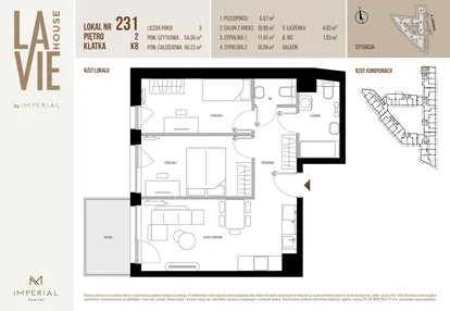 Mieszkanie w inwestycji: La Vie House