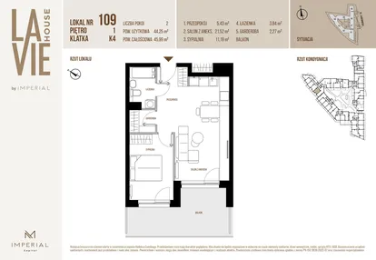 Mieszkanie w inwestycji: La Vie House
