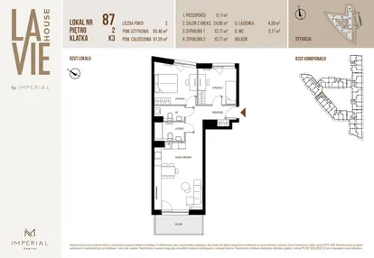 Mieszkanie w inwestycji: La Vie House