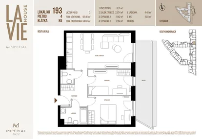 Mieszkanie w inwestycji: La Vie House