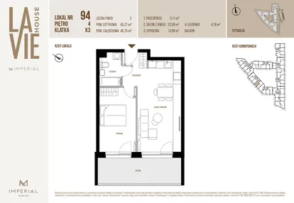 Mieszkanie w inwestycji: La Vie House