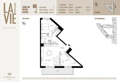 Mieszkanie w inwestycji: La Vie House