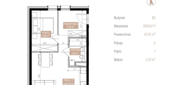 Mieszkanie w inwestycji: Apartamenty Świeradowska