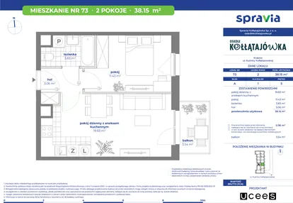 Mieszkanie w inwestycji: Osiedle Kołłątajówka