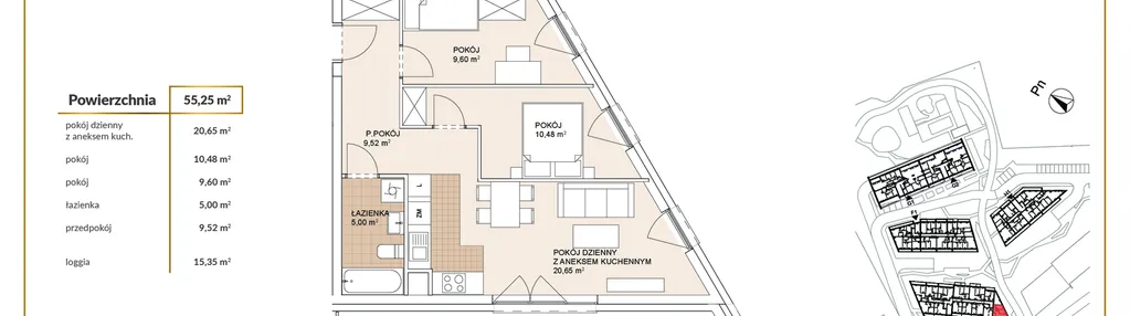 Mieszkanie w inwestycji: Lokum Porto etap VI