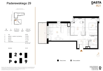 Mieszkanie w inwestycji: Paderewskiego 29