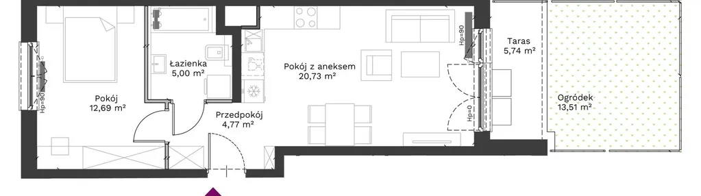 Mieszkanie w inwestycji: Bona
