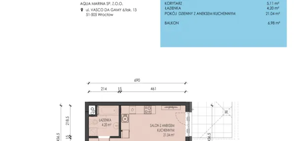 Mieszkanie w inwestycji: Apartamenty Aqua Marina