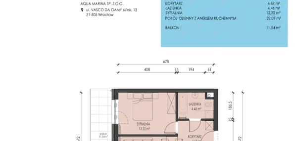 Mieszkanie w inwestycji: Apartamenty Aqua Marina