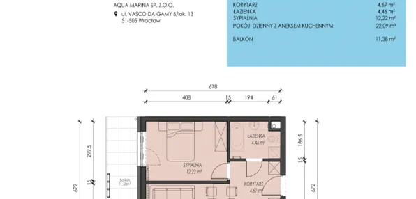 Mieszkanie w inwestycji: Apartamenty Aqua Marina