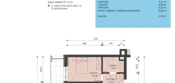 Mieszkanie w inwestycji: Apartamenty Aqua Marina
