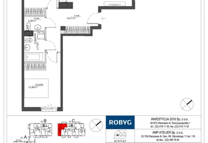 Mieszkanie w inwestycji: Rytm Mokotowa - etap 2A