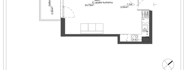 Mieszkanie w inwestycji: Rytm Mokotowa - etap 2A