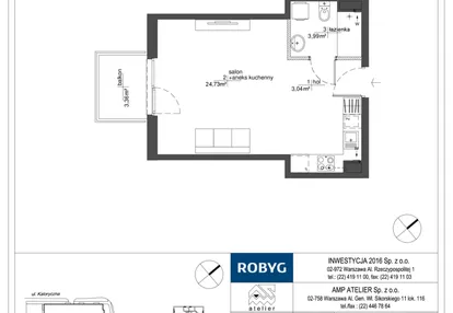 Mieszkanie w inwestycji: Rytm Mokotowa - etap 2A