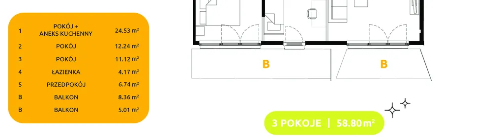 Mieszkanie w inwestycji: Osiedle Ozon etap VII