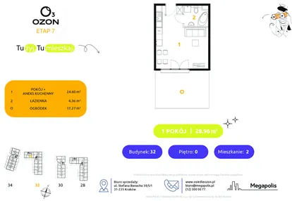 Mieszkanie w inwestycji: Osiedle Ozon etap VII