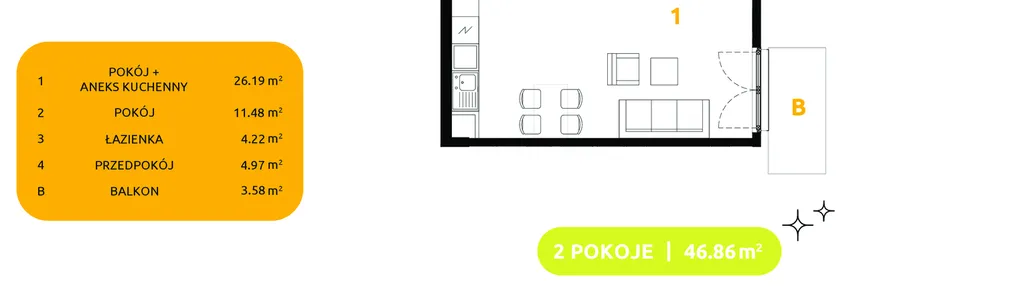 Mieszkanie w inwestycji: Osiedle Ozon etap VII